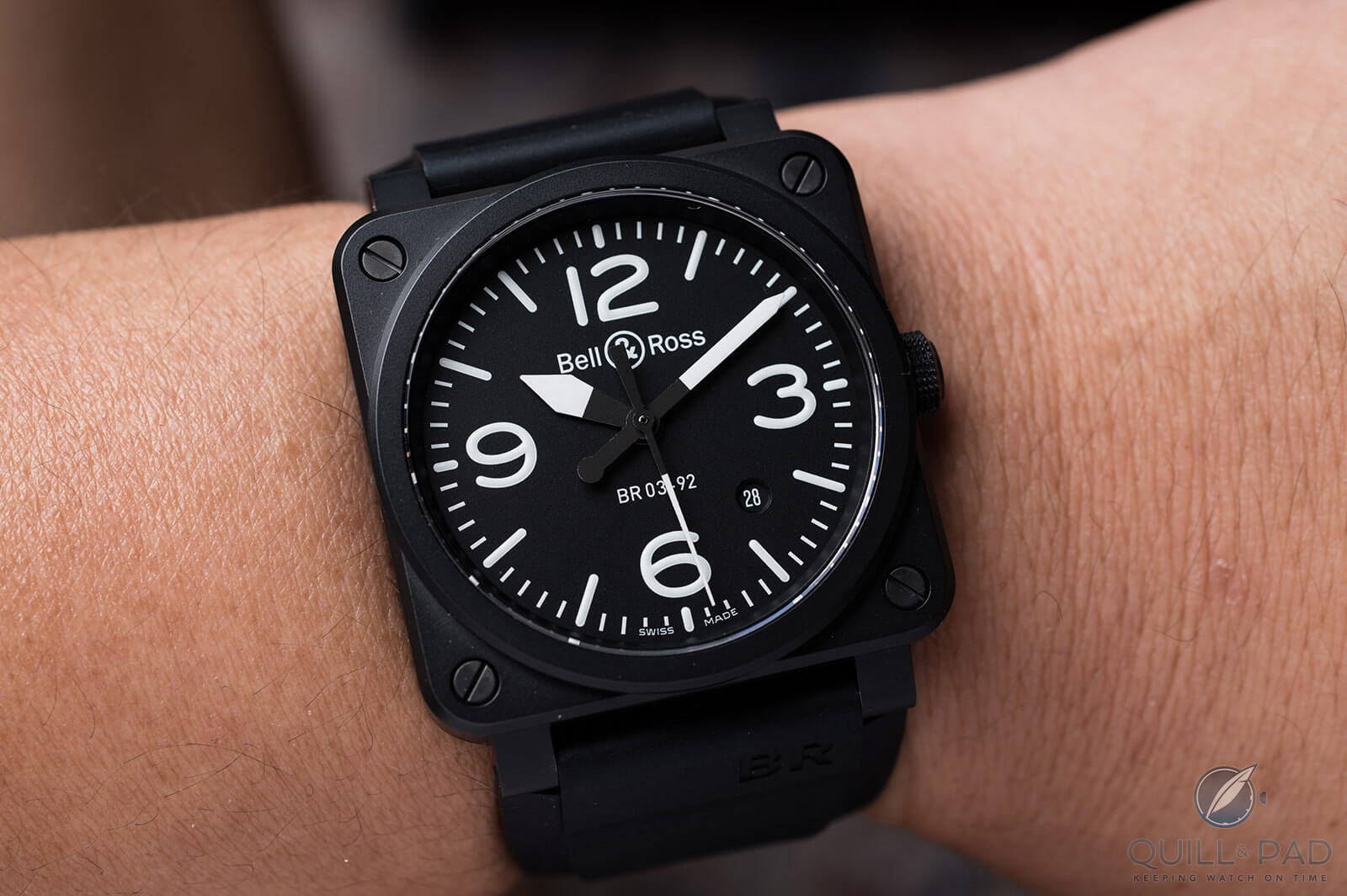 Replica Bell & Ross BR-S Black Matte