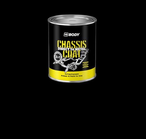 Body Chassis Coat 3in1 fekete 2,5 l